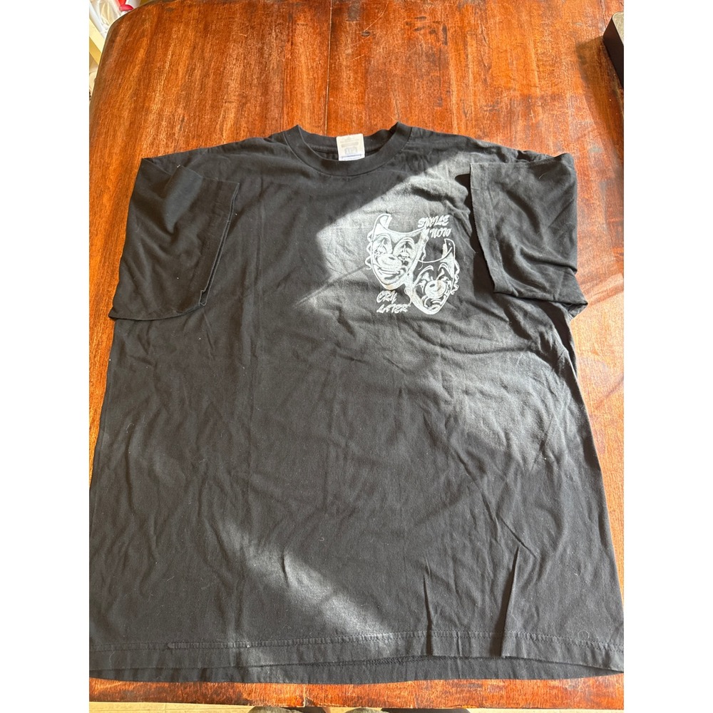 Ten Heavyweight Smile Now Cry Later Good Times Bad Times Clown‎ T-Shirt Mens XL